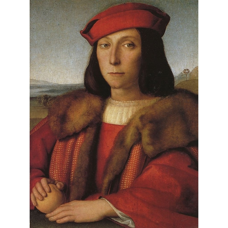 Portrait Of A Young Man 2 Poster Print by Raphael Raphael-VARPDX373989 Image 1