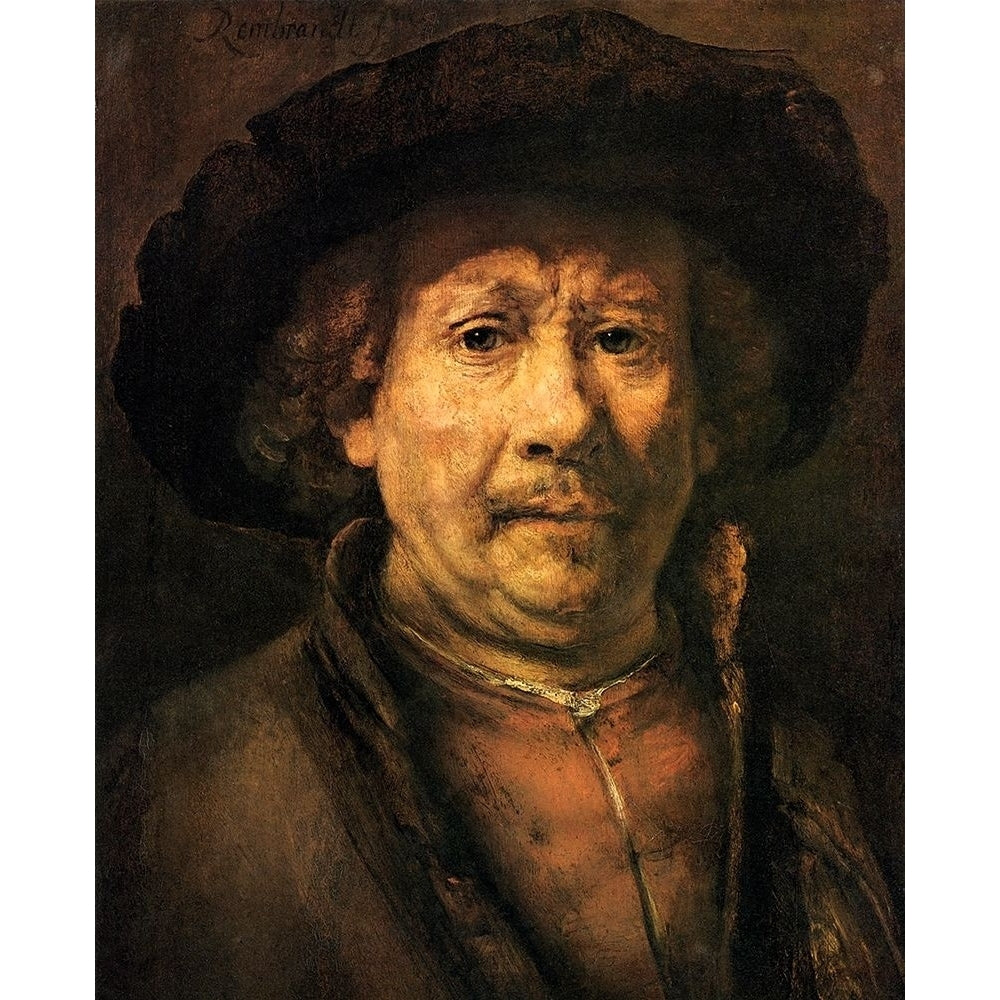 Self Portrait 7 Poster Print by Rembrandt Van Rijn-VARPDX374057 Image 1