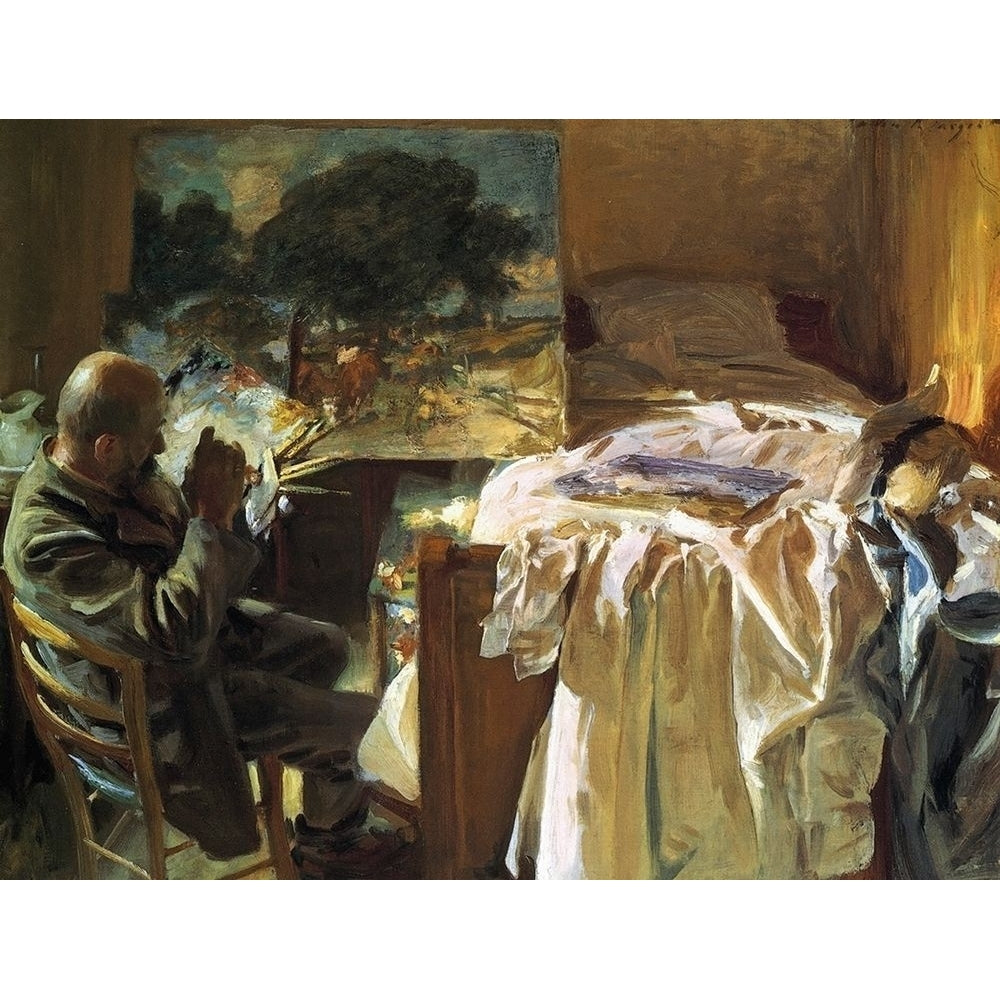 An Artist in his Studio Poster Print by John Singer Sargent-VARPDX374182 Image 1