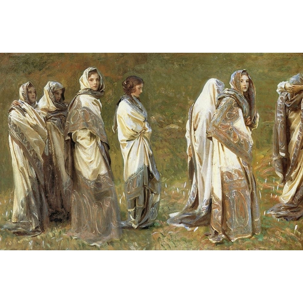 Cashmere 1908 Poster Print by John Singer Sargent-VARPDX374202 Image 1