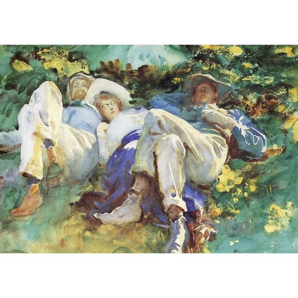 Siesta Poster Print by John Singer Sargent-VARPDX374272 Image 1