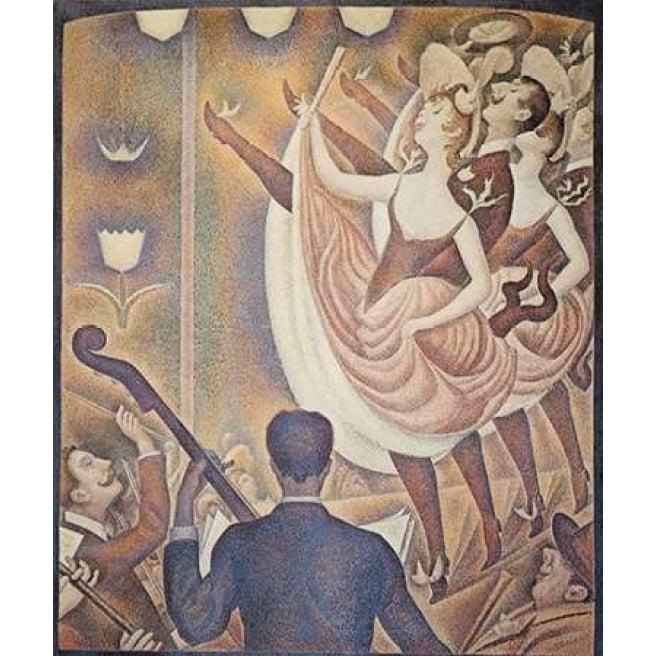 Le Chahut Poster Print by Georges Seurat-VARPDX374404 Image 2