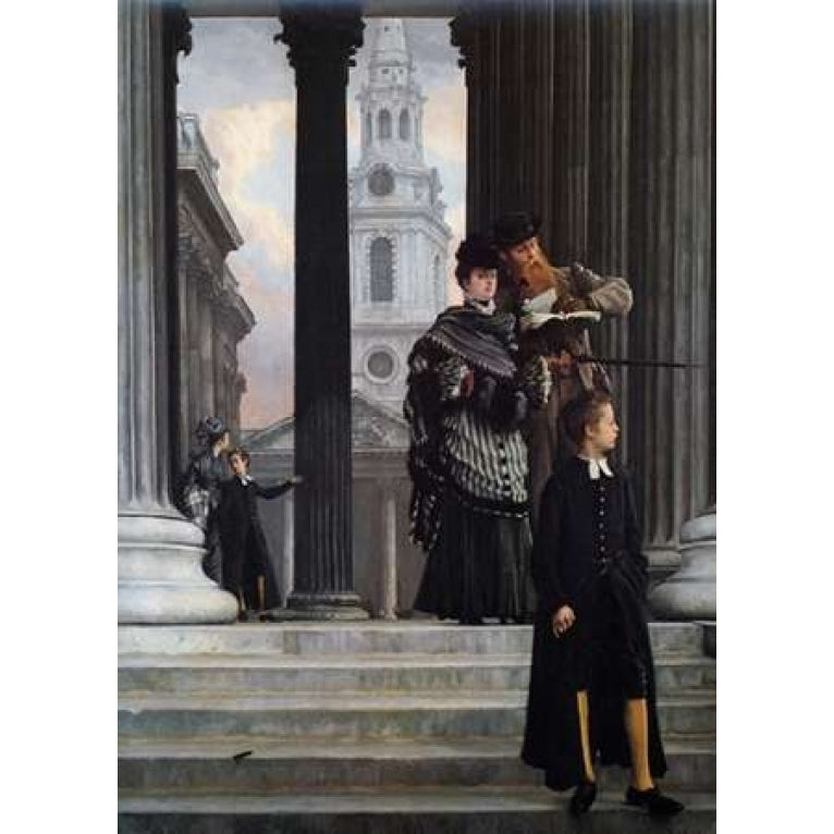 London Visitors Poster Print by James Jacques Tissot-VARPDX374466 Image 1