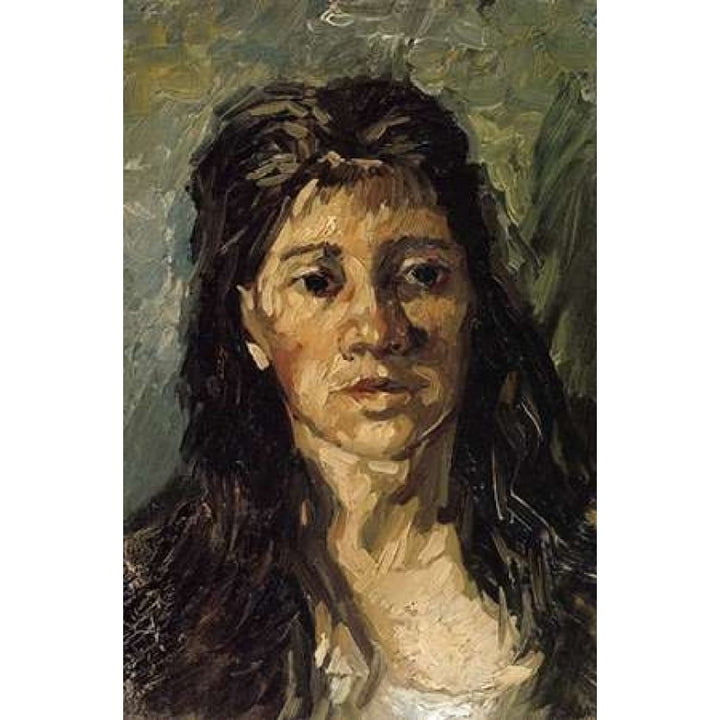 Head Of A Woman Poster Print by Vincent Van Gogh-VARPDX374488 Image 1