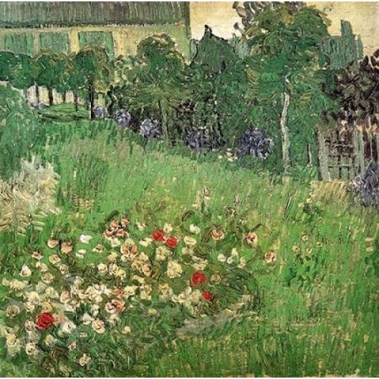 Daubignys Garden Poster Print by Vincent Van Gogh-VARPDX374631 Image 1