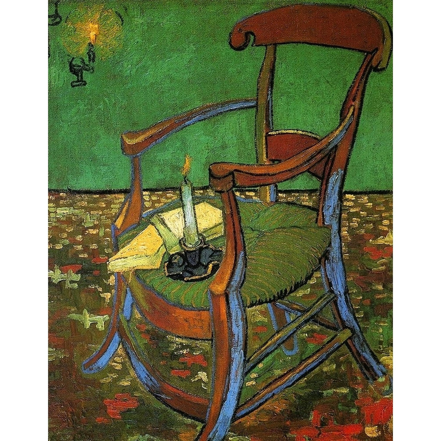 Gauguins Armchair Poster Print by Vincent Van Gogh-VARPDX374645 Image 1