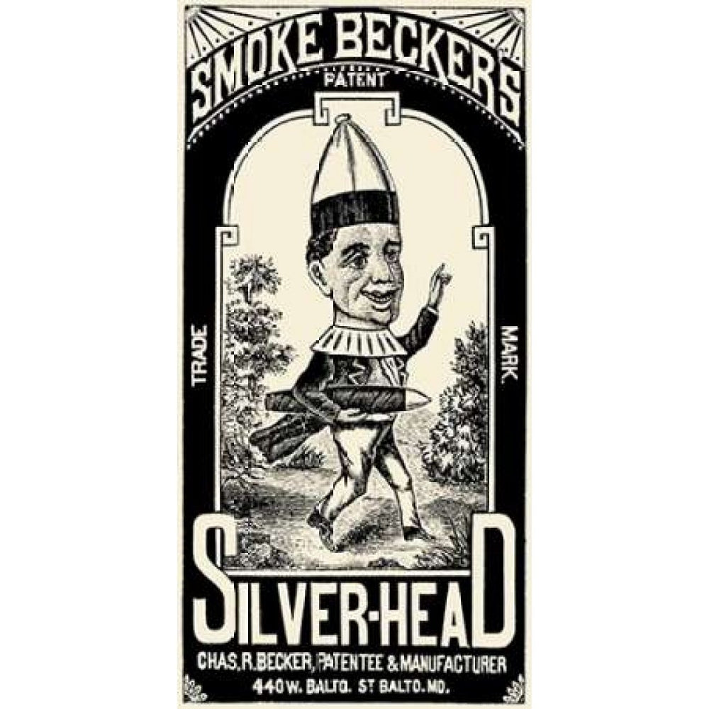 Smoke Beckers Silver-Head Poster Print by Vintage Booze Labels -VARPDX375004 Image 2