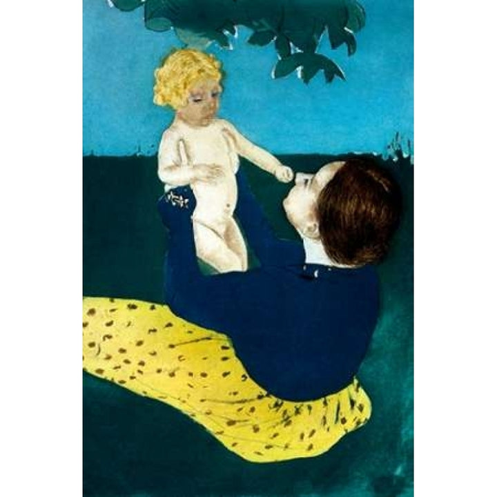 Under the Horse Chestnut Tree Poster Print by Mary Cassatt-VARPDX375037 Image 1