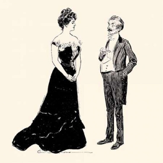 Yes Dearest Poster Print by Charles Dana Gibson-VARPDX375039 Image 1