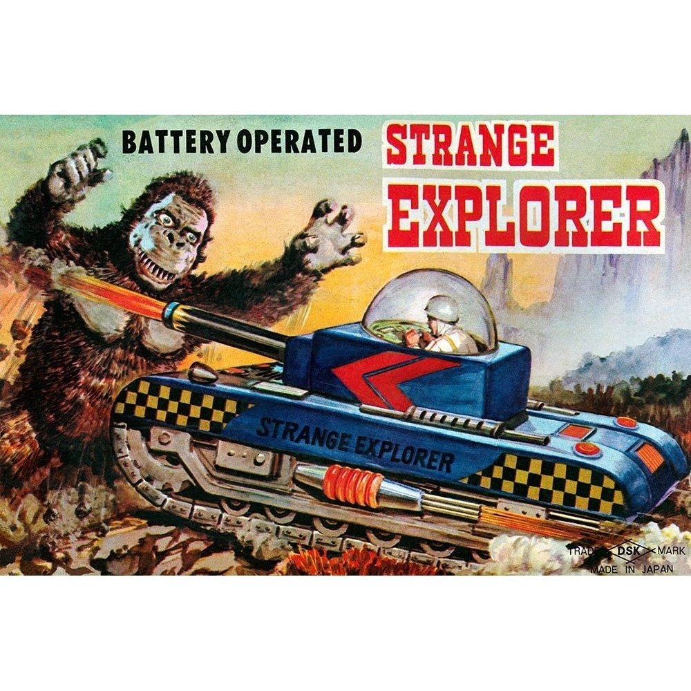 Strange Explorer Poster Print by Retrotrans Retrotrans-VARPDX375912 Image 1