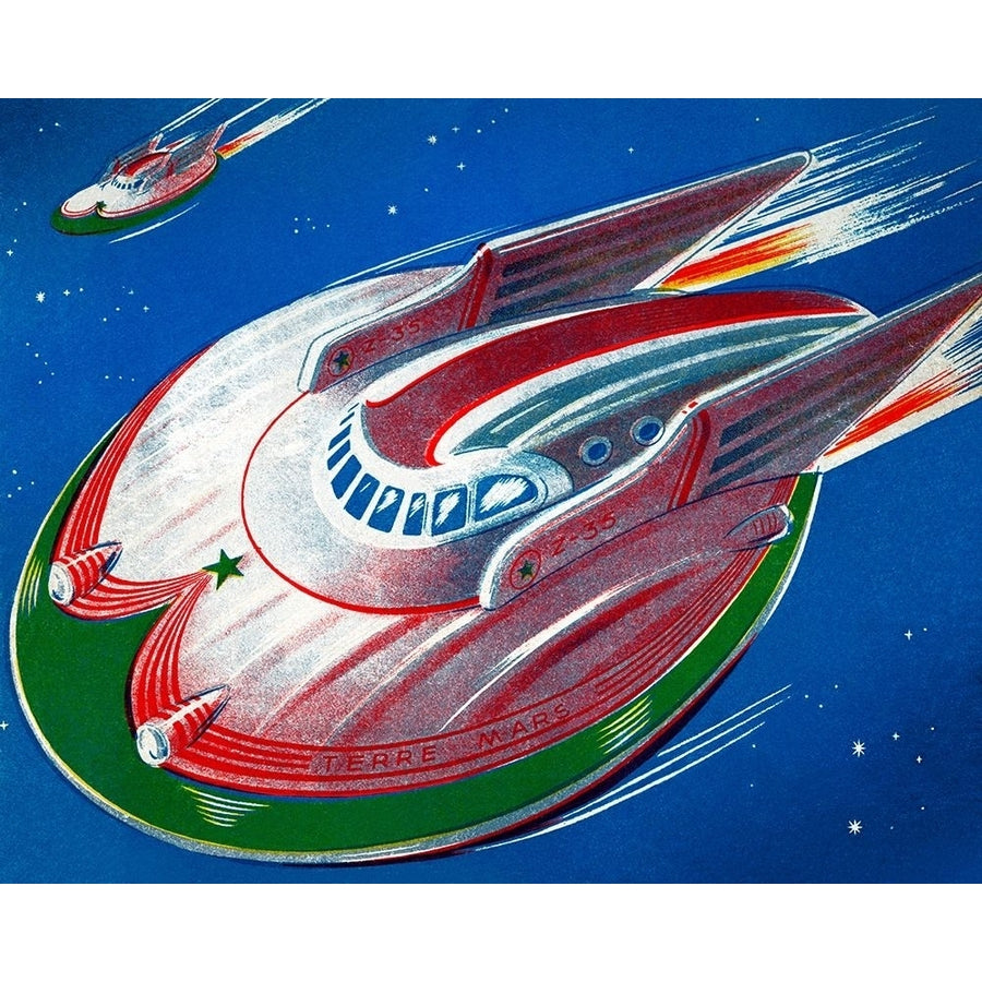 UFO Poster Print by Retrobot Retrobot-VARPDX375968 Image 1