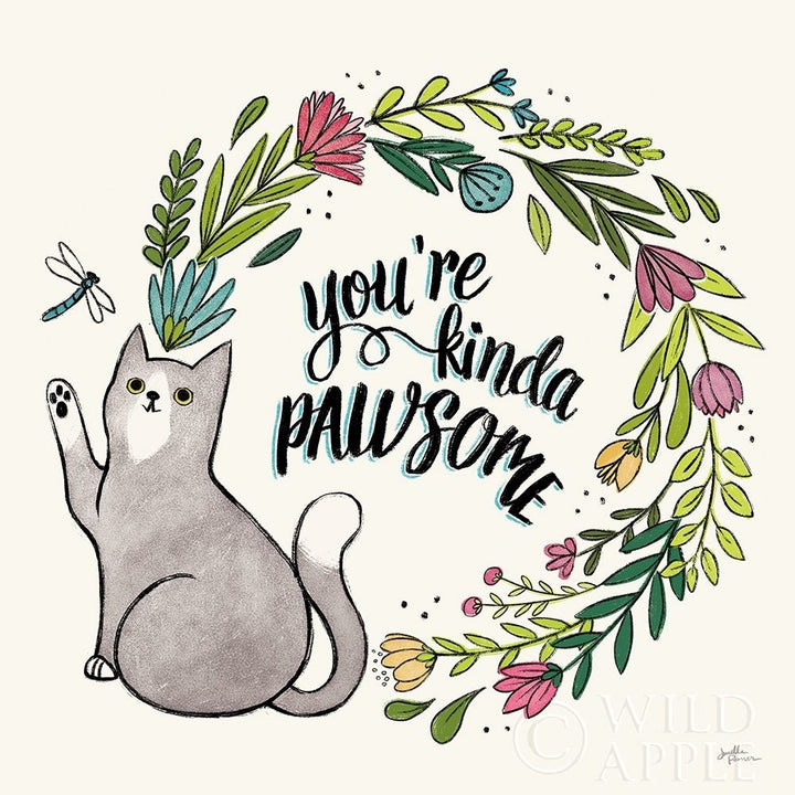 Purrfect Garden Viii Poster Print by Janelle Penner-VARPDX37614 Image 2