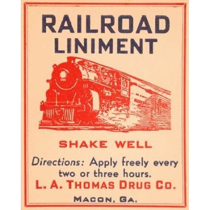 Railroad Liniment Poster Print by Vintage Booze Labels -VARPDX376181 Image 2