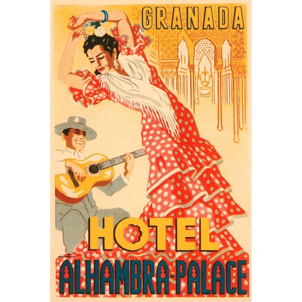 Hotel Alhambra - Palace Poster Print by Retrotravel Retrotravel-VARPDX376460 Image 1