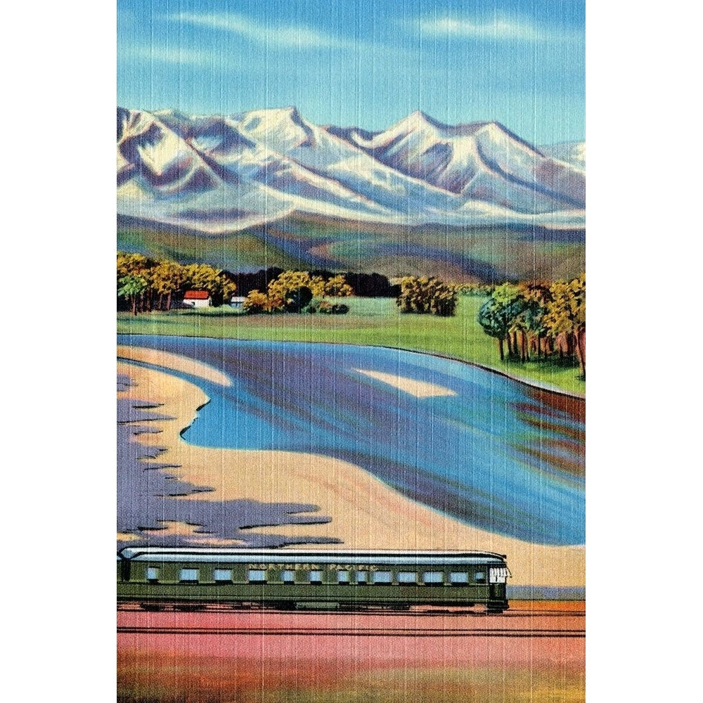 Northern Pacific Passenger Excursion Poster Print by Retrotravel Retrotravel-VARPDX376492 Image 1