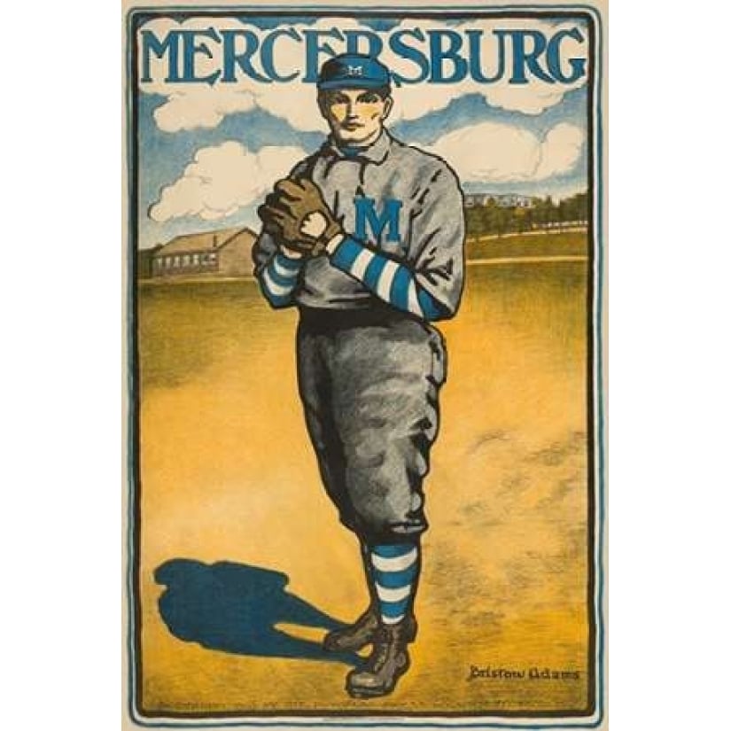 Mercersburg Poster Print by Vintage Sports -VARPDX376512 Image 2