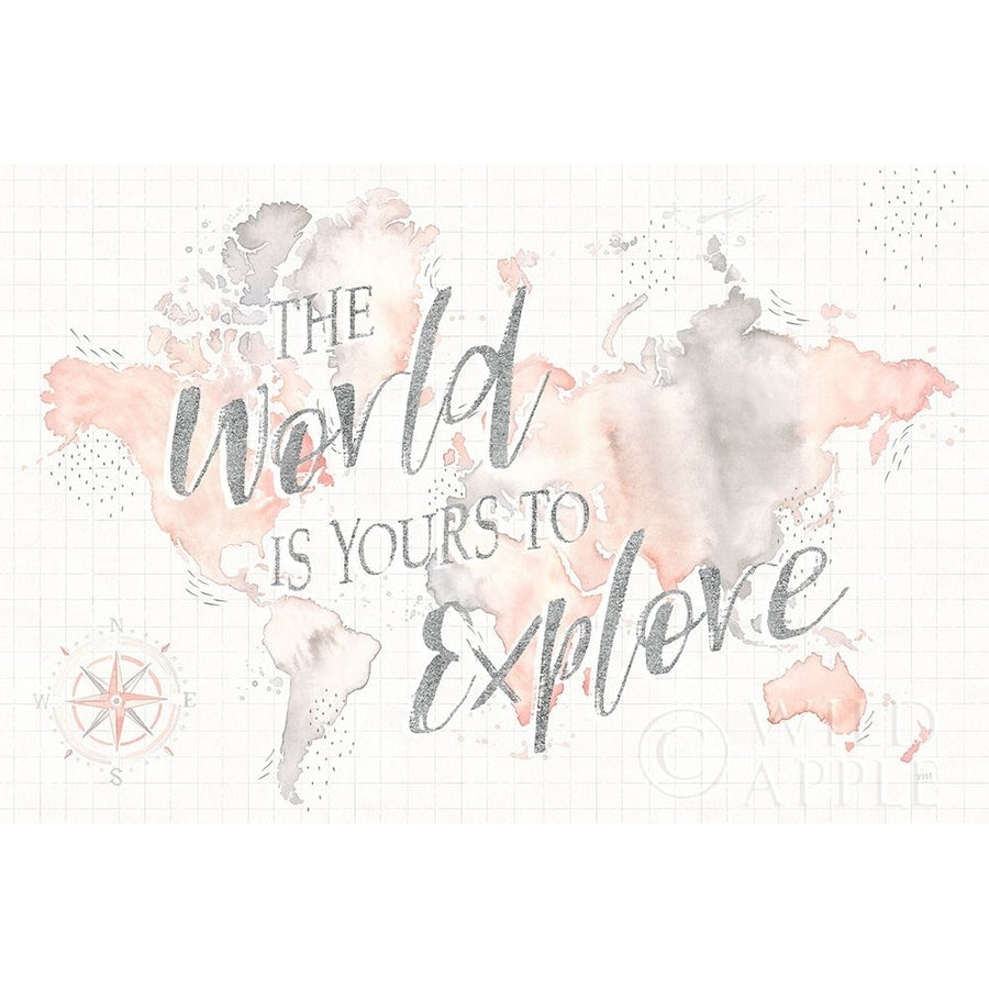 Wonderful World I Poster Print by Laura Marshall-VARPDX37730 Image 1