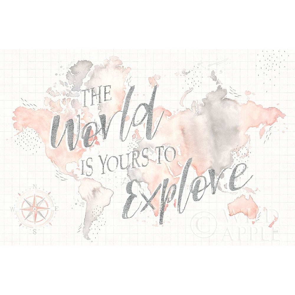 Wonderful World I Poster Print by Laura Marshall-VARPDX37730 Image 2