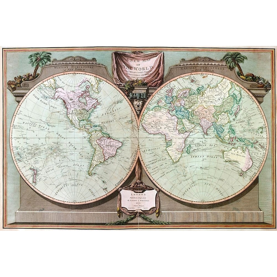 Imperial Sheet Atlas Poster Print by Robert Laurie and James Whittle-VARPDX379295 Image 1