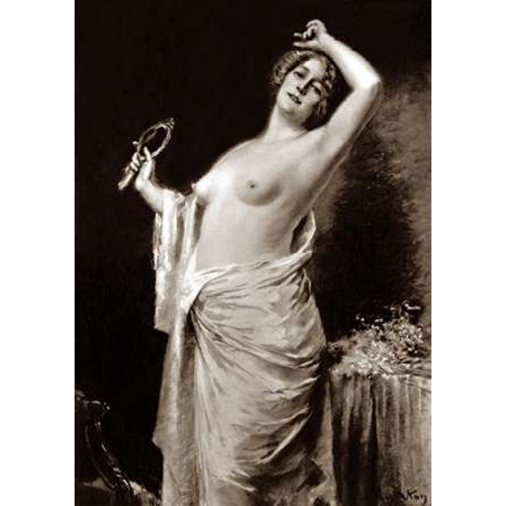 Vanity Poster Print by Vintage Nudes -VARPDX379396 Image 1