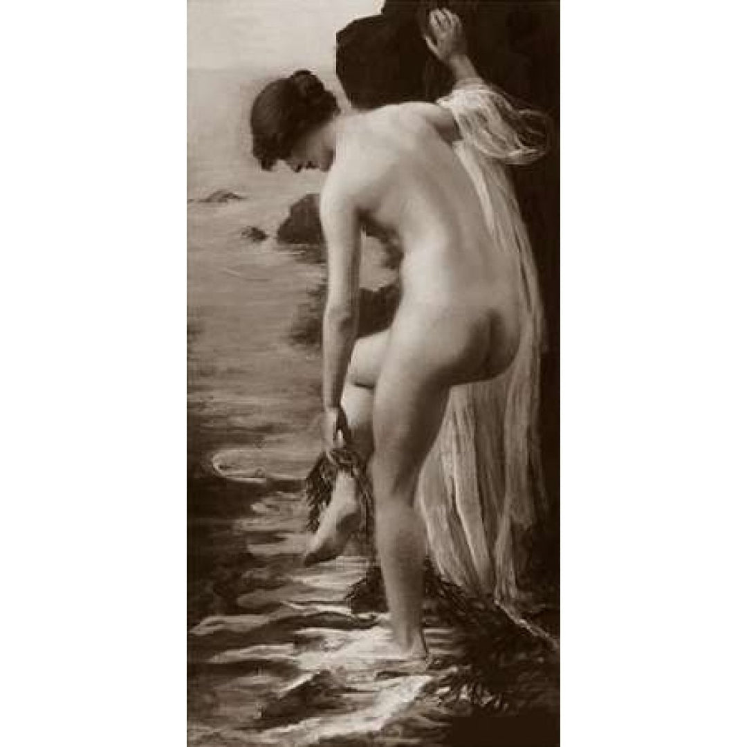 Salt Water Bath Poster Print by Vintage Nudes -VARPDX379412 Image 1