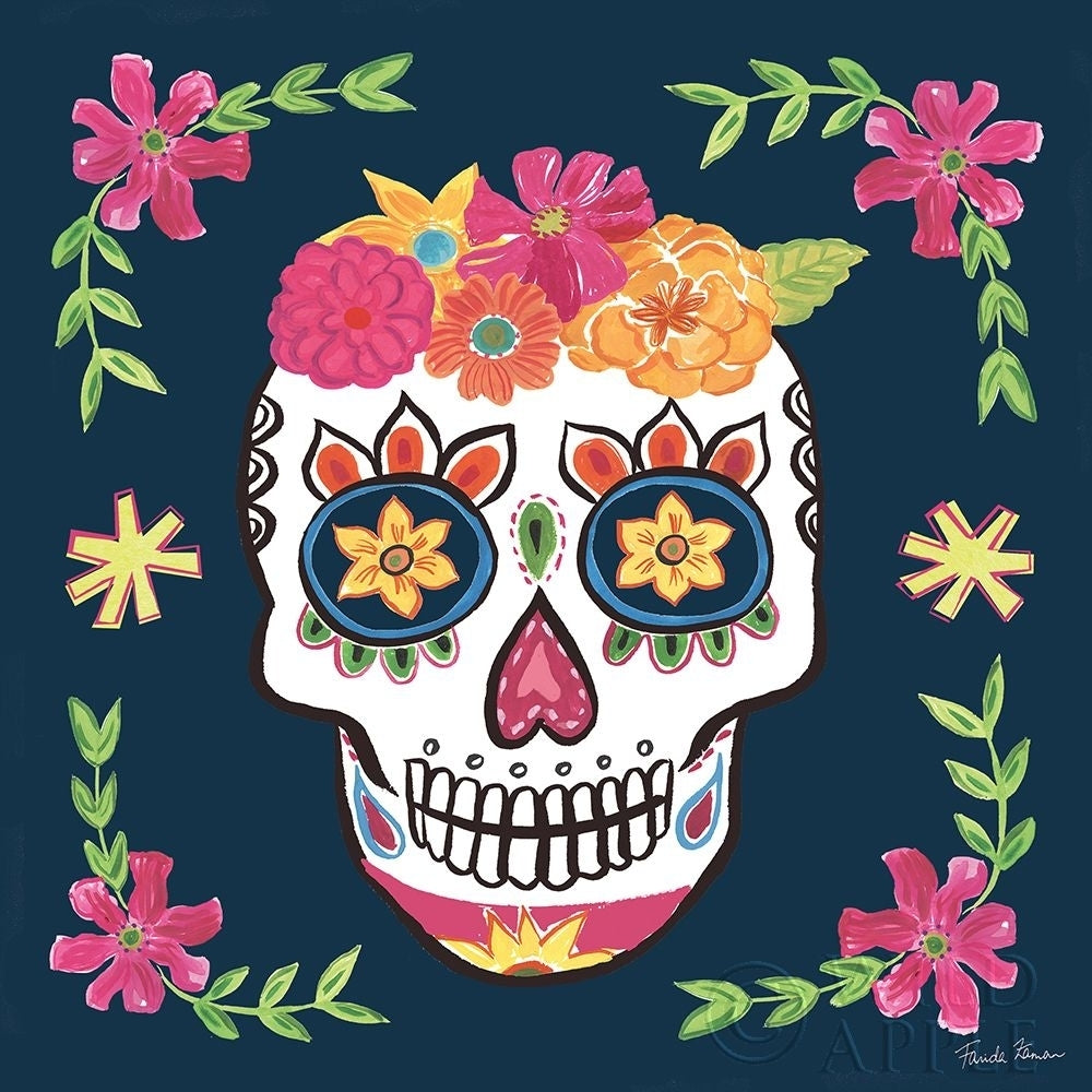 Day Of The Dead Ii Poster Print by Farida Zaman-VARPDX37969 Image 2