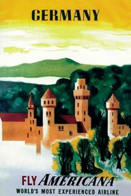 German Castle Poster Print by Unknown -VARPDX382124 Image 1