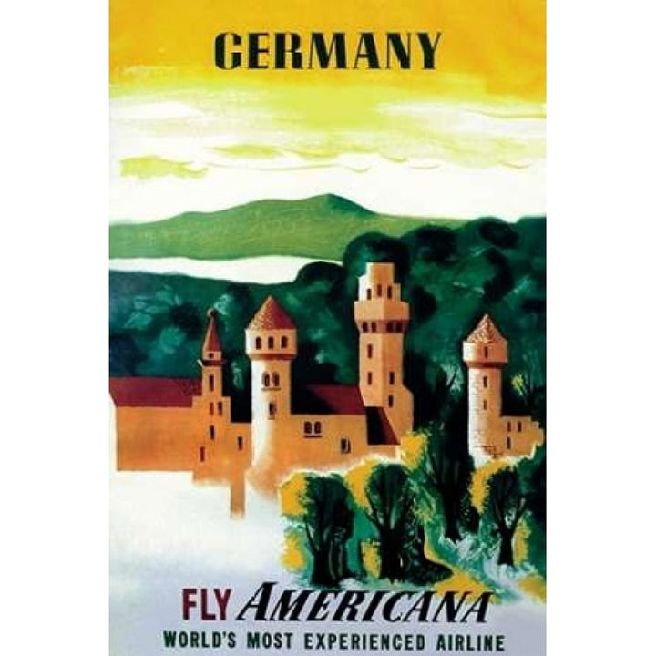 German Castle Poster Print by Unknown -VARPDX382124 Image 2