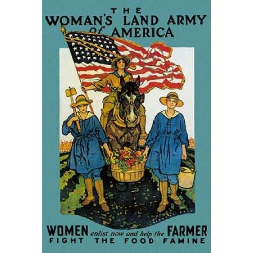 The Womans Land Army of America Poster Print by Unknown -VARPDX382159 Image 1