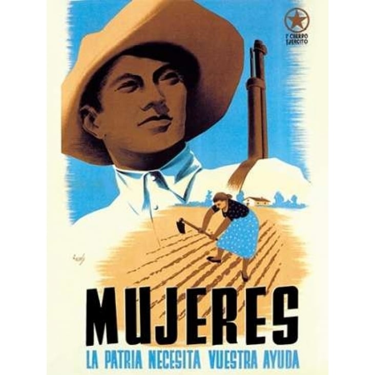 Mujeres La Patria Necesita Vuestra Ayuda Poster Print by Unknown -VARPDX382163 Image 2