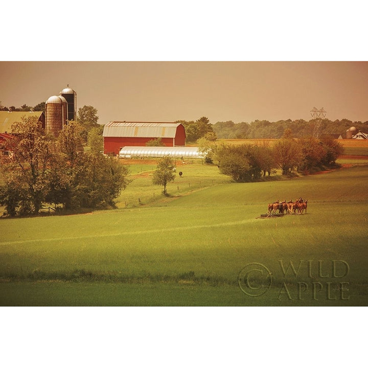 Fall Farm Poster Print by Aledanda-VARPDX38288 Image 1