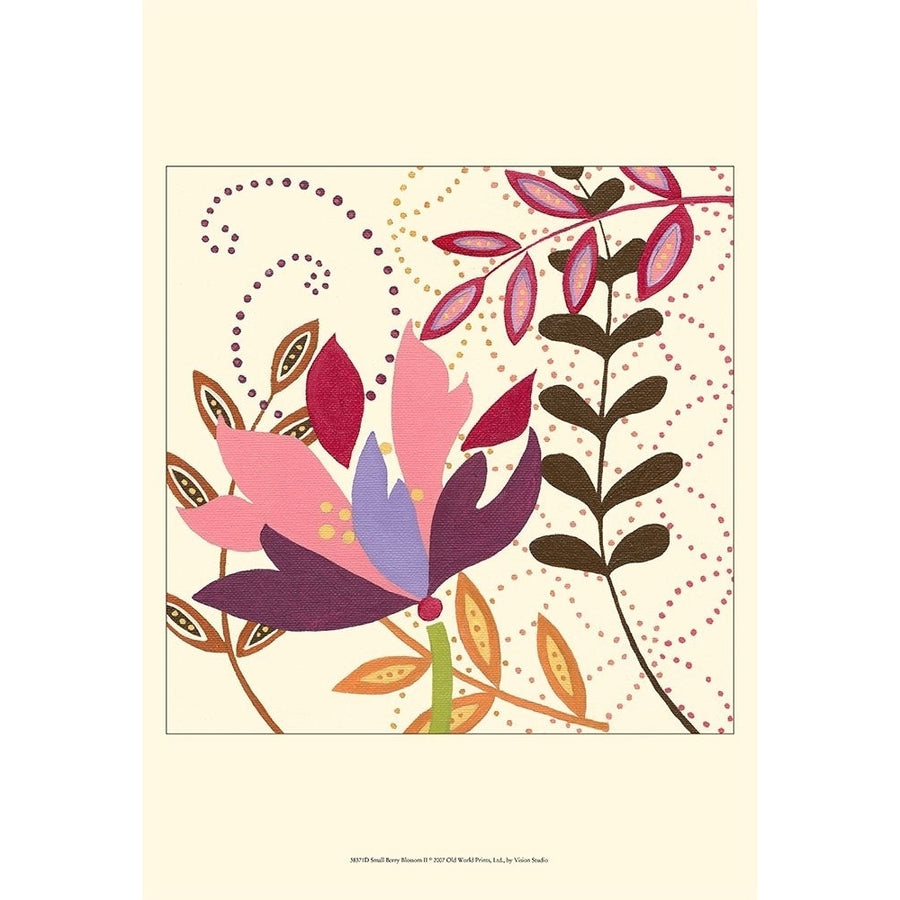 Small Berry Blossom II Poster Print - Studio Vision-VARPDX38371D Image 1