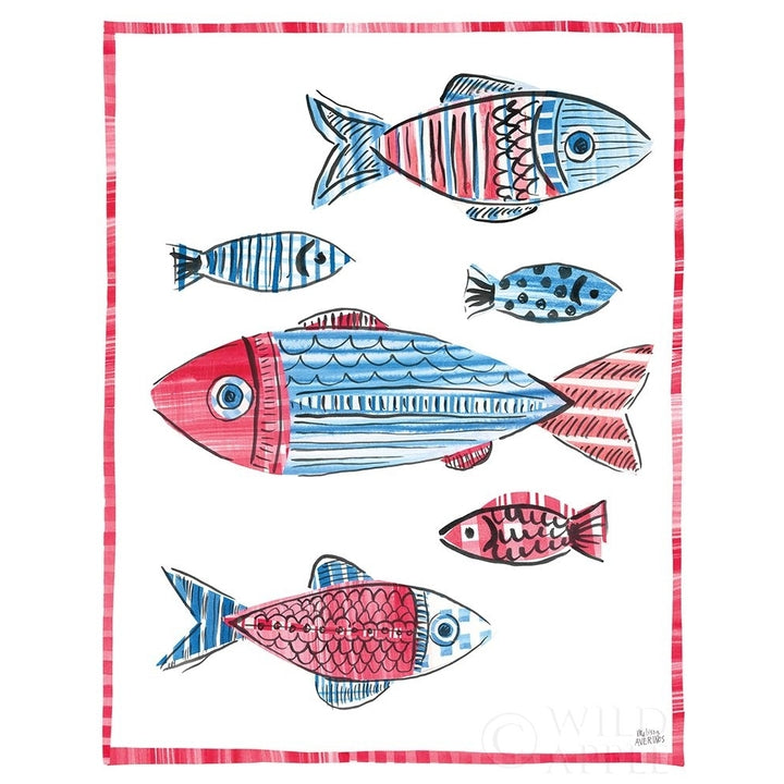 Coastal Americana I Poster Print by Melissa Averinos-VARPDX38721 Image 1