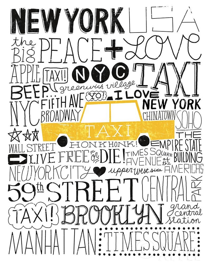 Iconic Nyc Iii Poster Print by Michael Mullan-VARPDX39028 Image 1