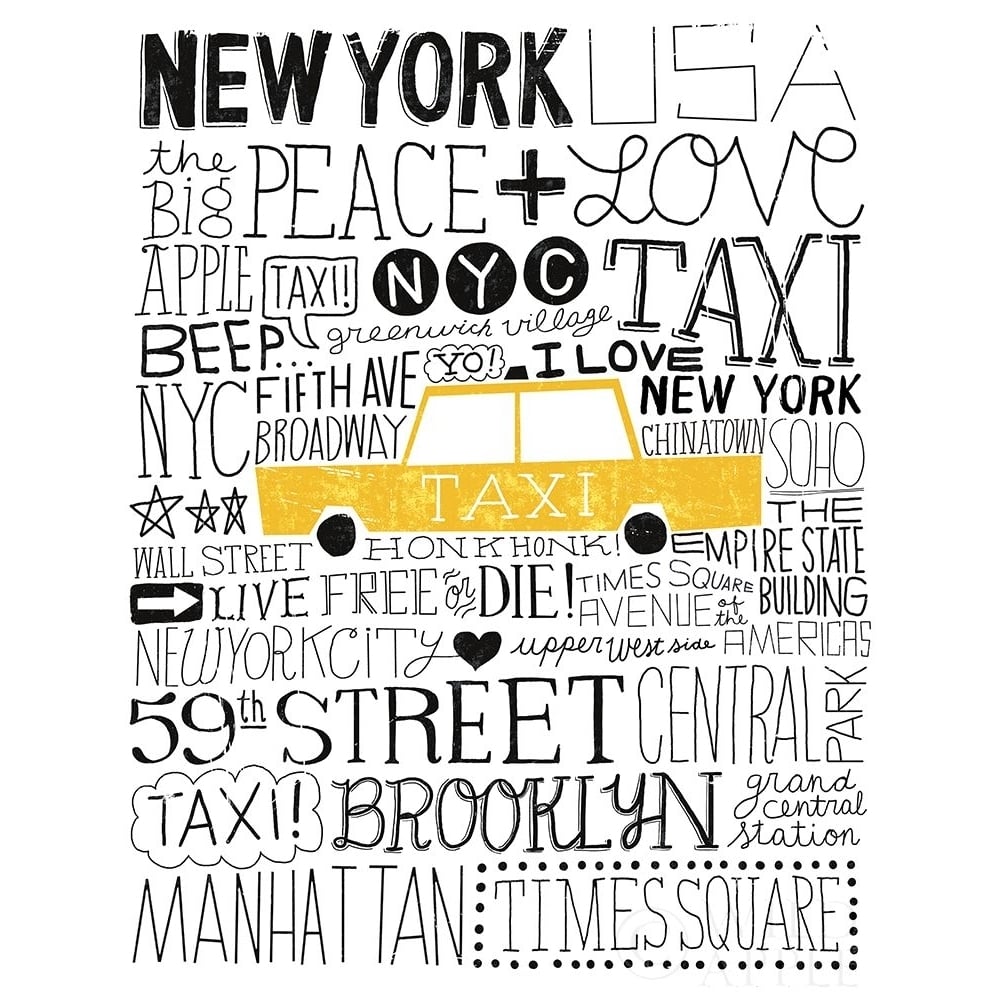 Iconic Nyc Iii Poster Print by Michael Mullan-VARPDX39028 Image 2