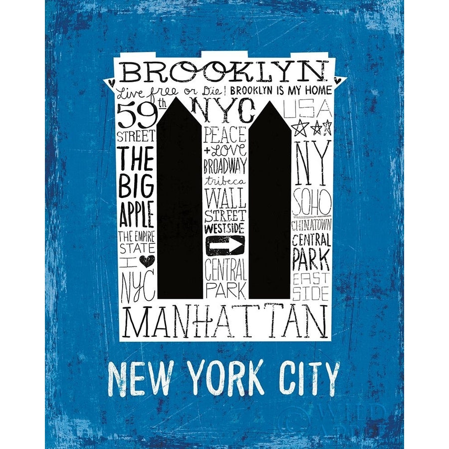 Iconic Nyc V Poster Print by Michael Mullan-VARPDX39030 Image 1