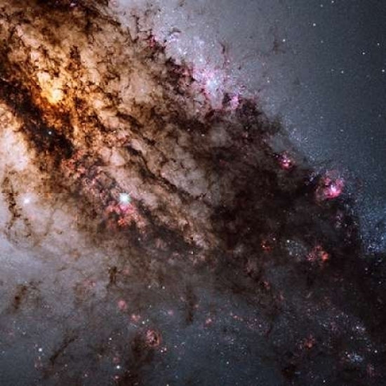 Star Birth in the Active Galaxy Centaurus A Poster Print by NASA -VARPDX393595 Image 1