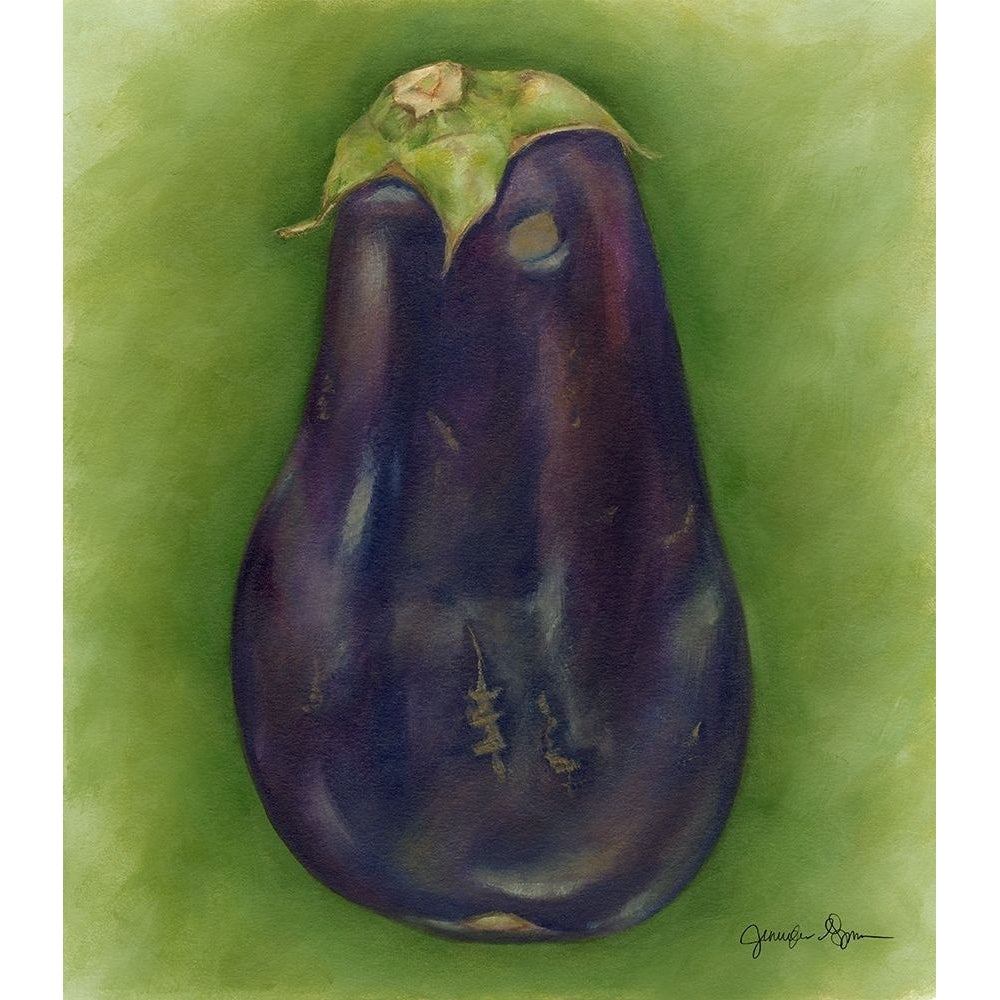 Eggplant Poster Print - Jennifer Goldberger-VARPDX39392D Image 1