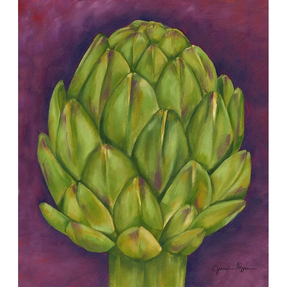 Artichoke Poster Print - Jennifer Goldberger-VARPDX39393D Image 1