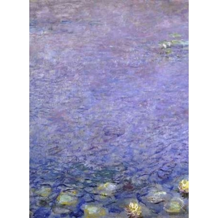 Water Lilies: Morning c. 1914-26 - left Poster Print by Claude Monet-VARPDX394120 Image 2