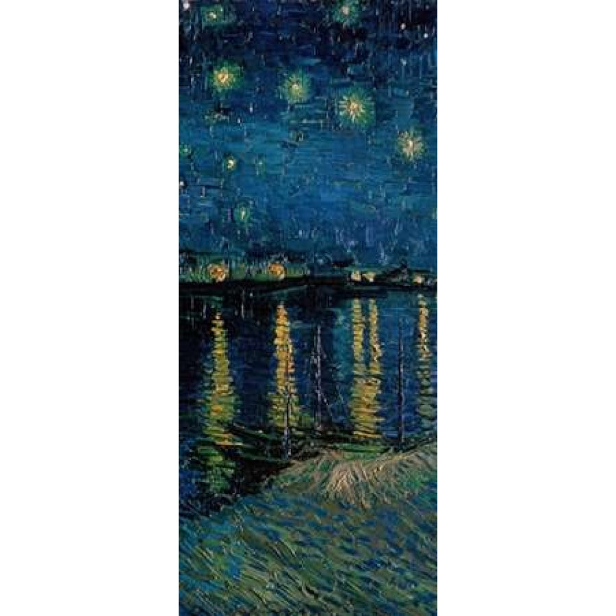 Starlight Over the Rhone - center Poster Print by Vincent Van Gogh-VARPDX394127 Image 1