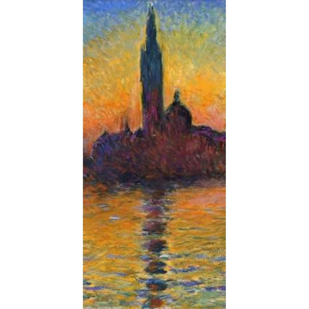 Twilight Venice - left Poster Print by Claude Monet-VARPDX394138 Image 1