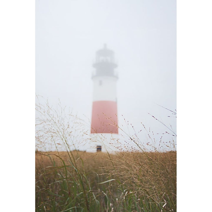 Sankaty Head In The Fog Poster Print by Laura Marshall-VARPDX39642 Image 1