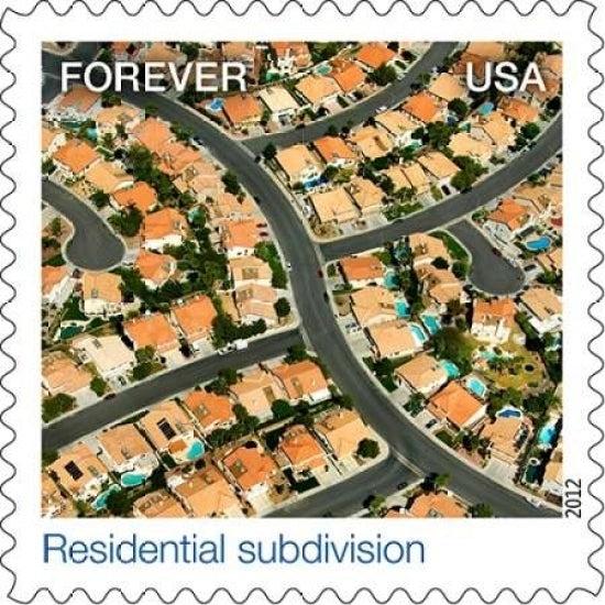 Residential Subdivision Poster Print by US POSTAL SERVICE-VARPDX3977 Image 1