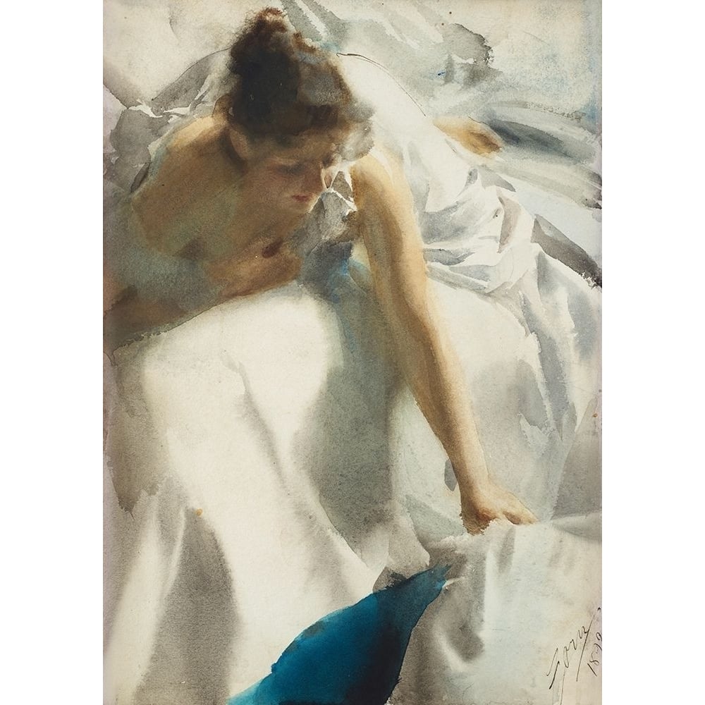 The Artists Wife Poster Print by Anders Zorn-VARPDX3AA5228 Image 1