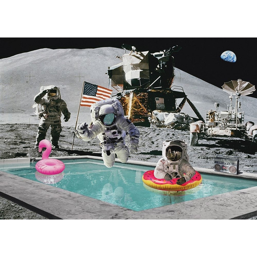 Moon Pool Poster Print - Astrolabs-VARPDX3AP7113 Image 1