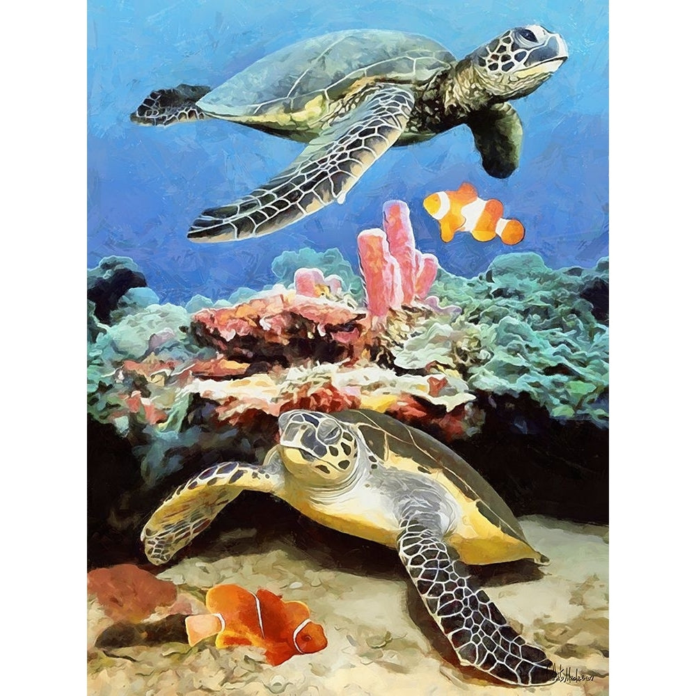 Fishes in Tropical Sea VI Poster Print - Celito Medeiros-VARPDX3CFM11632 Image 1