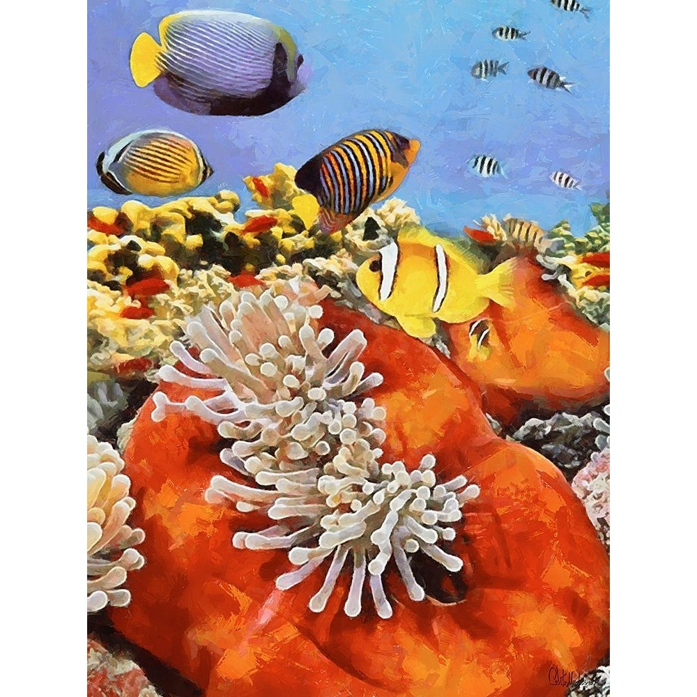 Fishes in Tropical Sea IV Poster Print - Celito Medeiros-VARPDX3CFM11630 Image 1