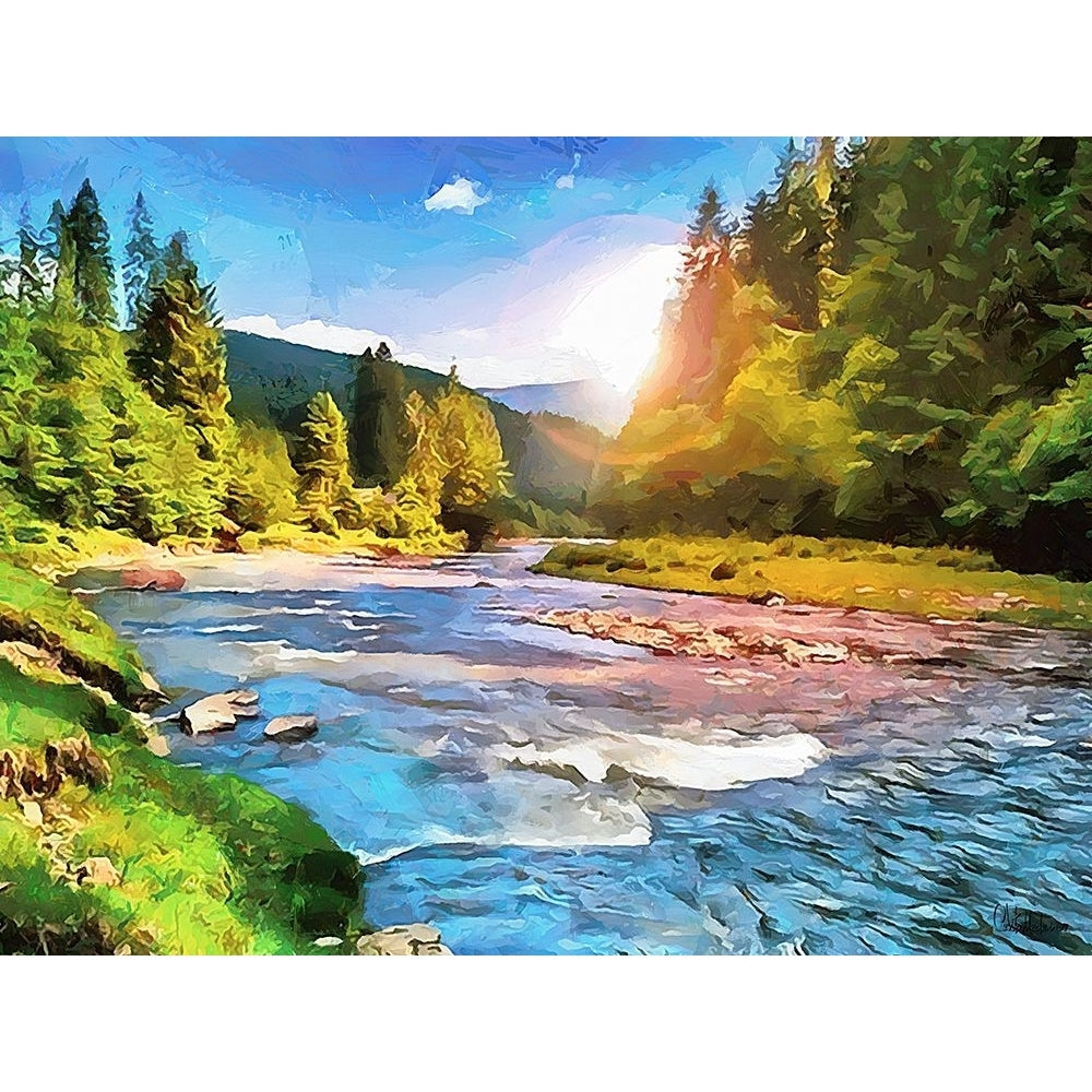 River in Forest VI Poster Print - Celito Medeiros-VARPDX3CFM11804 Image 1