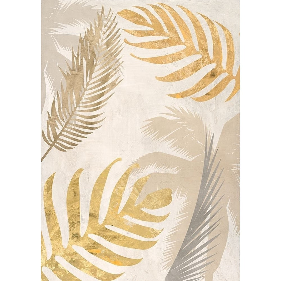 Palm Leaves Gold III Poster Print by Eve C. Grant-VARPDX3CG5388 Image 1